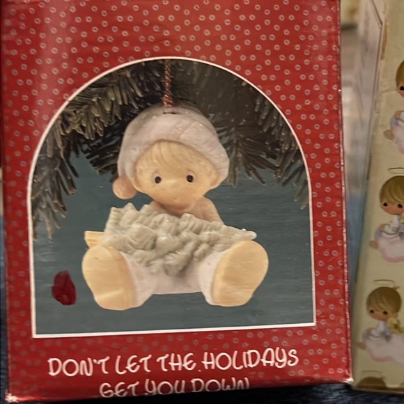 Precious moments ornament. Don’t let the holidays get you down. - Picture 4 of 6
